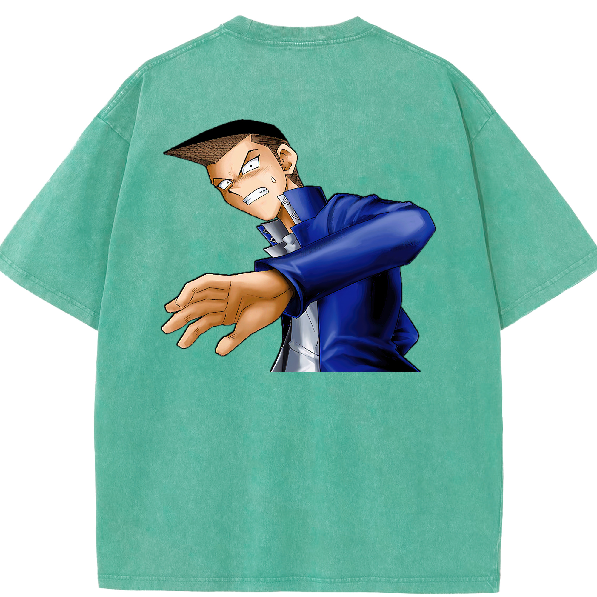 （画像用） 遊☆戯☆王 Yu-Gi-Oh! 綿100% ヴィンテージ風 半袖Tシャツ（背面プリント）